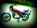 Kawasaki KM 100 1980 6 motorbike A4 Photo Print