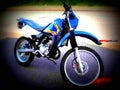 Kawasaki KMX 125 1987 3 motorbike A4 Photo Print