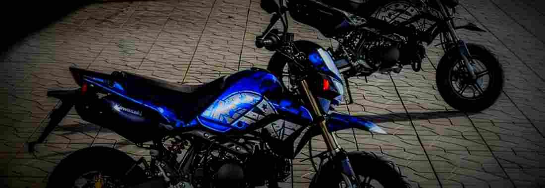 Kawasaki KSR 110 2017 1 825x284 motorbike A4 Photo Print
