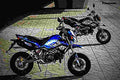 Kawasaki KSR 110 2017 1 motorbike A4 Photo Print