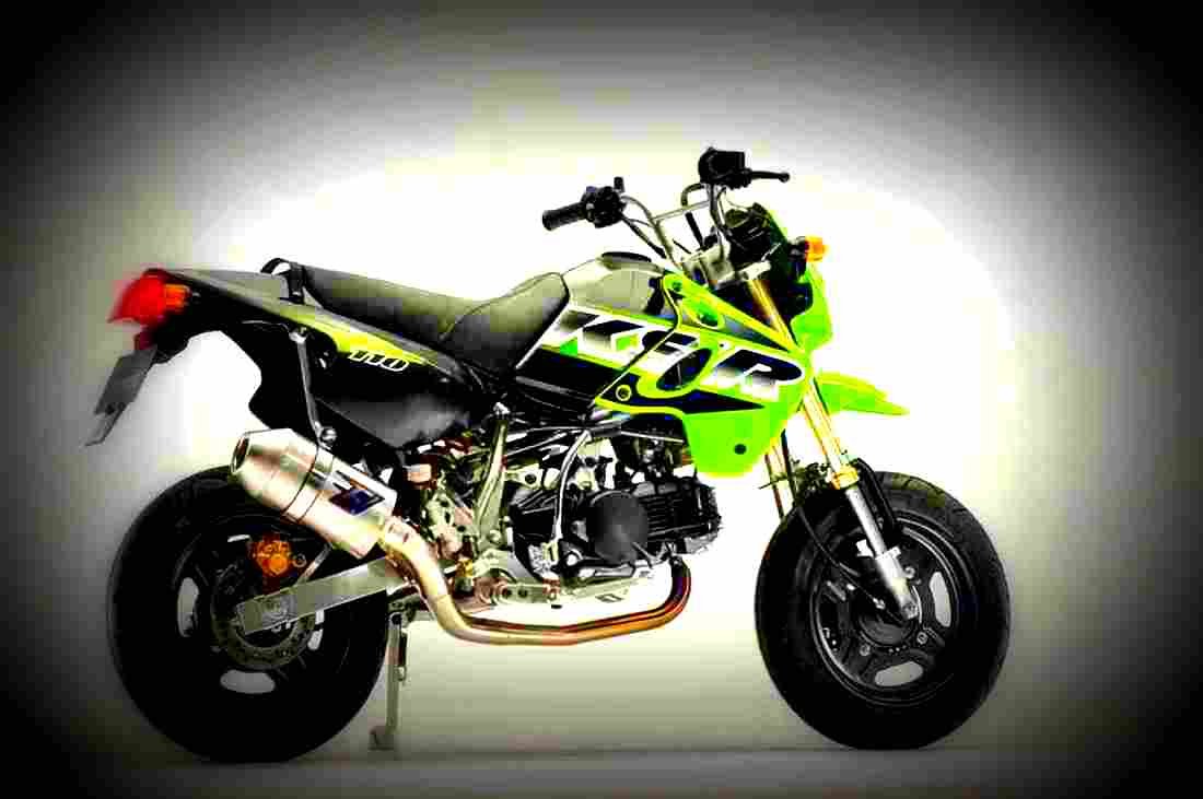 Kawasaki KSR 110 KSR 110 3 motorbike A4 Photo Print