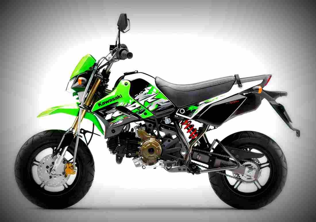 Kawasaki KSR 110 KSR 110 4 motorbike A4 Photo Print