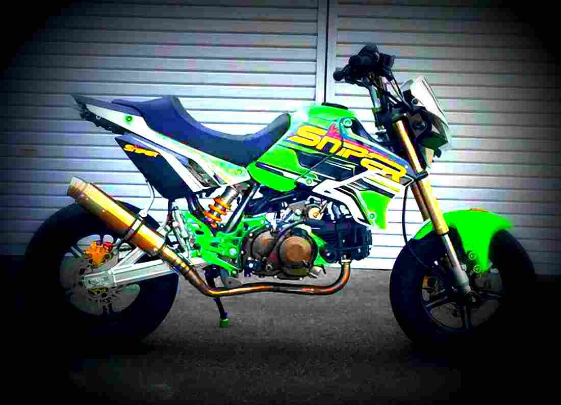 Kawasaki KSR Pro 2017 3 motorbike A4 Photo Print