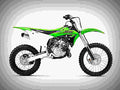 Kawasaki KX 100 2017 3 motorbike A4 Photo Print