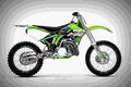 Kawasaki KX 125 2002 5 motorbike A4 Photo Print