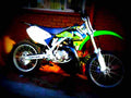 Kawasaki KX 125 2009 2 motorbike A4 Photo Print