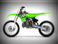 Kawasaki KX 250 2002 3 motorbike A4 Photo Print