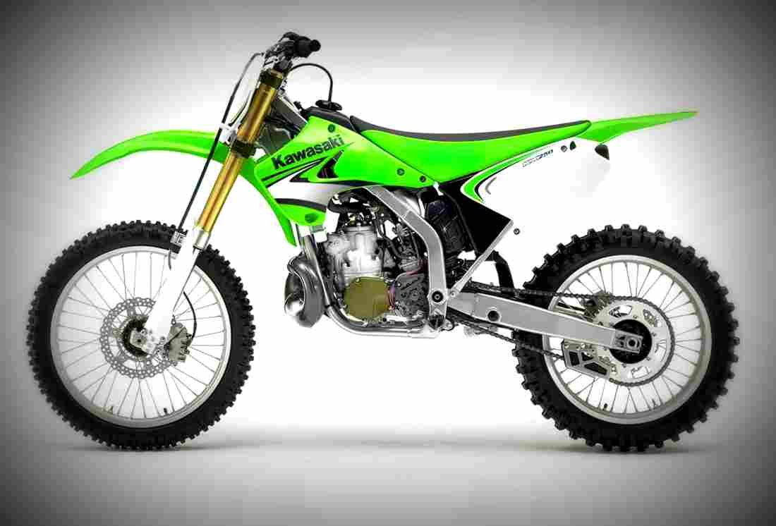 Kawasaki KX 250 2004 1 motorbike A4 Photo Print