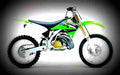 Kawasaki KX 250 2004 3 motorbike A4 Photo Print