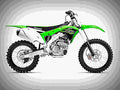 Kawasaki KX 250F 2017 2 motorbike A4 Photo Print