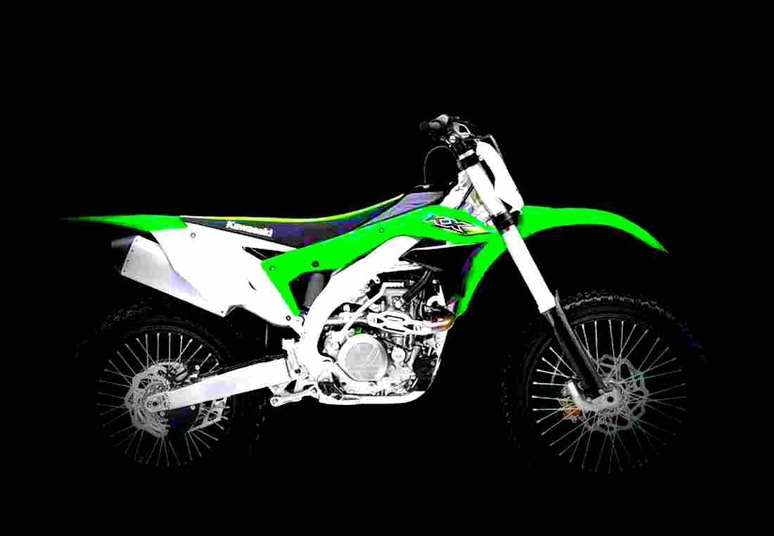 Kawasaki KX 250F 2017 4 motorbike A4 Photo Print