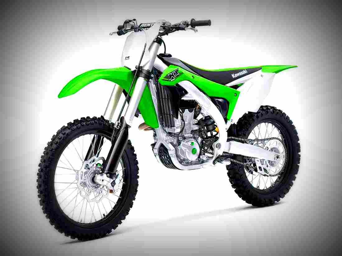 Kawasaki KX 450F 2017 2 motorbike A4 Photo Print