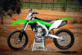 Kawasaki KX 450F 2017 4 motorbike A4 Photo Print