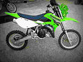 Kawasaki KX 65 2009 1 motorbike A4 Photo Print