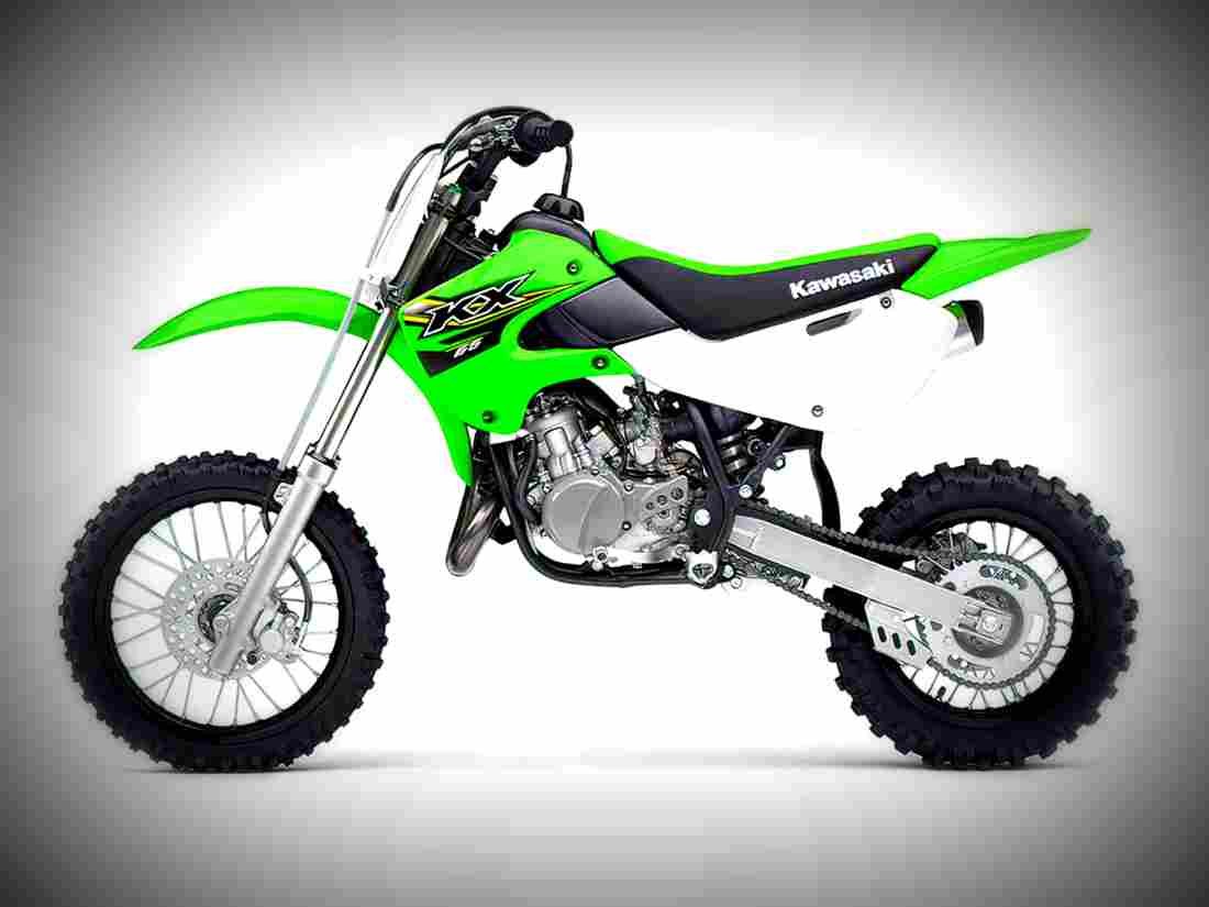 Kawasaki KX 65 2017 2 motorbike A4 Photo Print