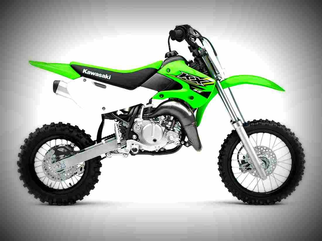 Kawasaki KX 65 2017 3 motorbike A4 Photo Print