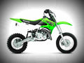 Kawasaki KX 65 2018 2 motorbike A4 Photo Print