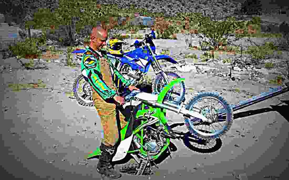 Kawasaki KX 85 2002 4 motorbike A4 Photo Print
