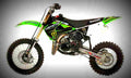 Kawasaki KX 85 2009 1 motorbike A4 Photo Print