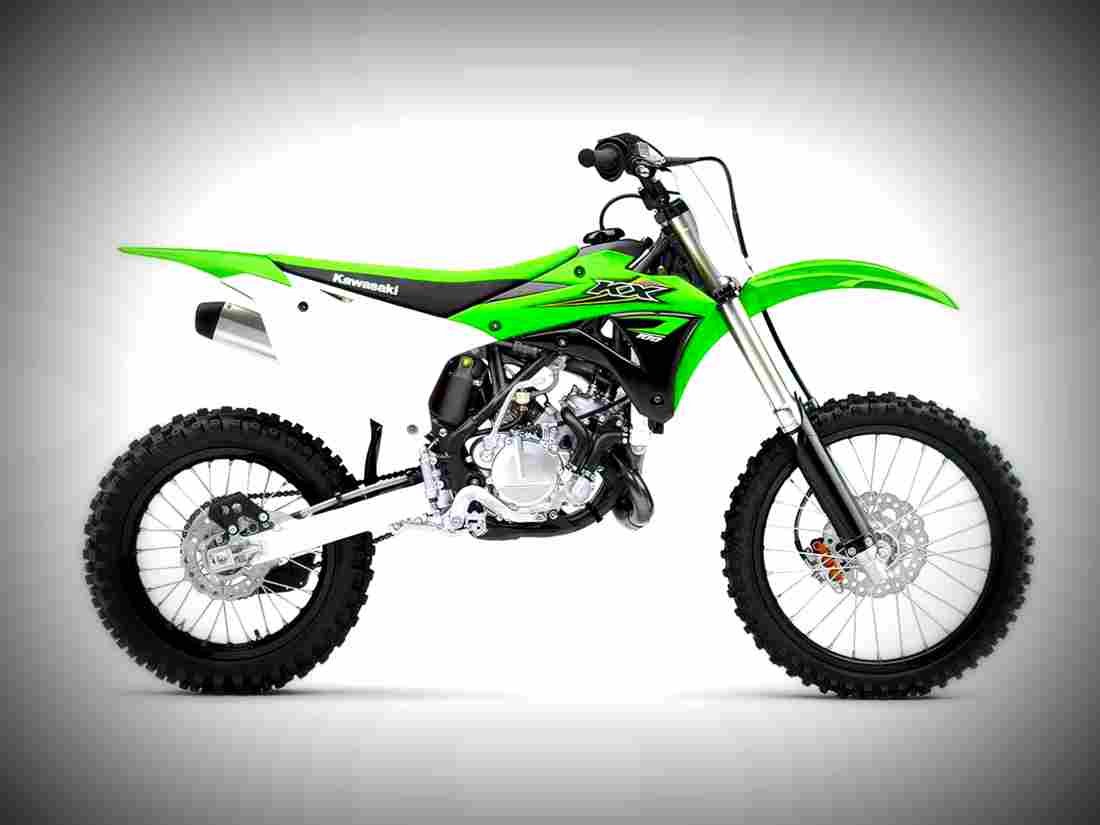 Kawasaki KX 85 I 2017 2 motorbike A4 Photo Print