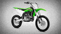 Kawasaki KX 85 I 2017 3 motorbike A4 Photo Print