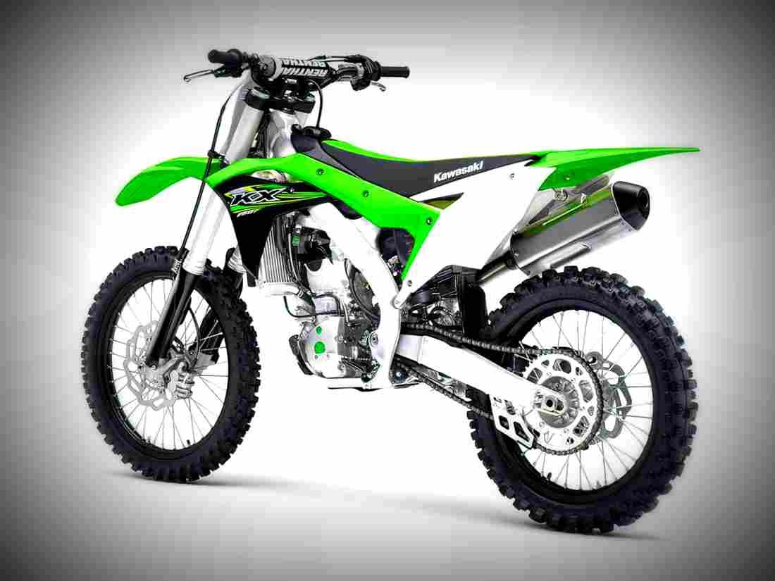 Kawasaki KX 85 I 2017 4 motorbike A4 Photo Print