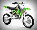 Kawasaki KX 85 II 2002 3 motorbike A4 Photo Print