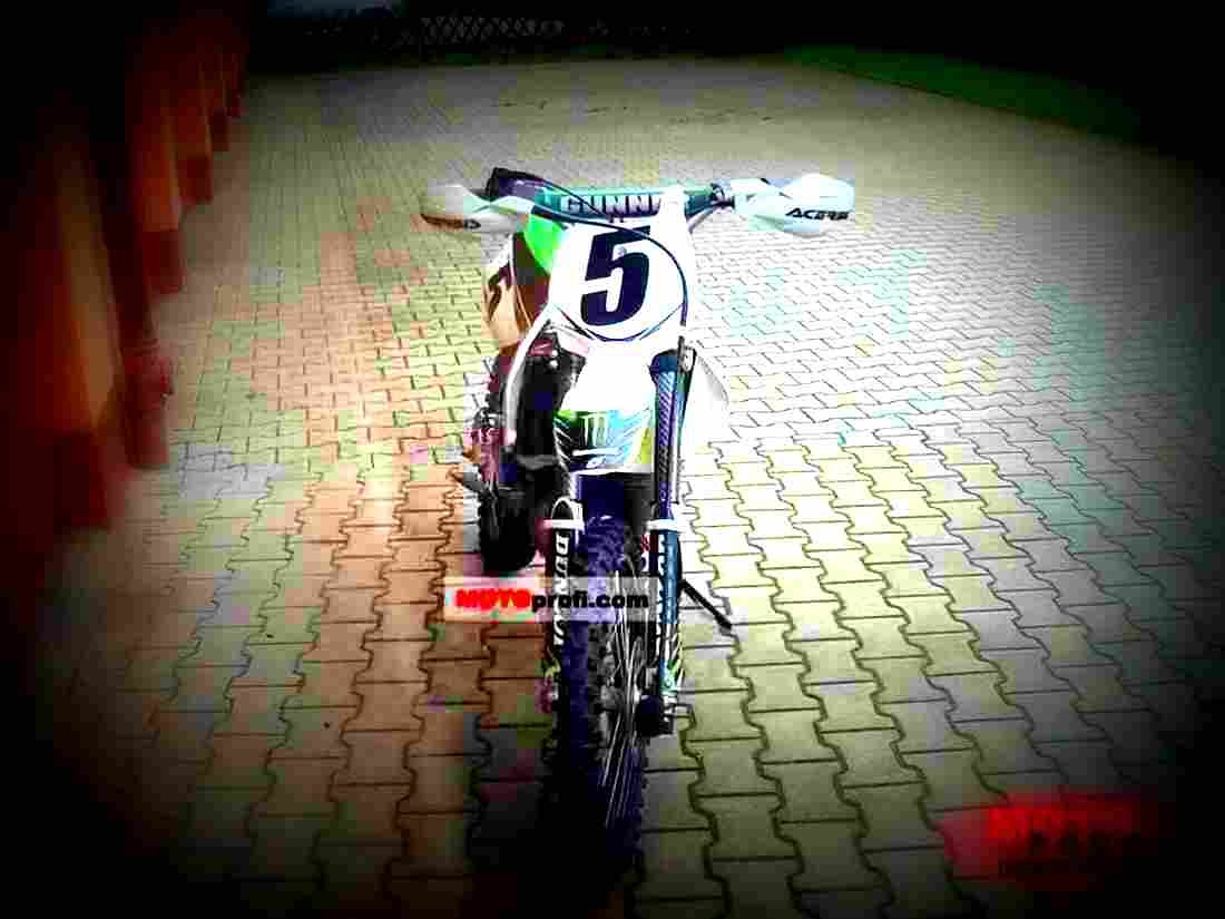 Kawasaki KX 85 II 2002 6 motorbike A4 Photo Print