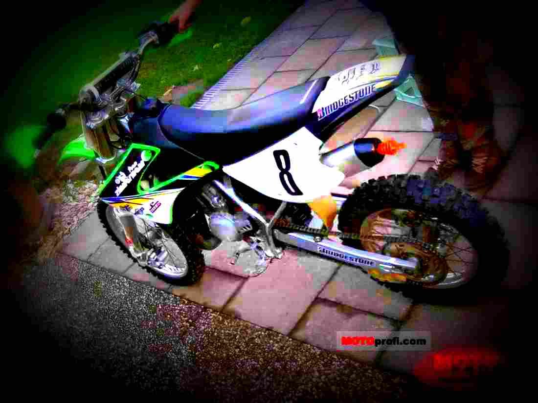 Kawasaki KX 85 II 2004 1 motorbike A4 Photo Print