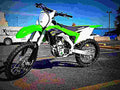 Kawasaki KX250 2019 2 motorbike A4 Photo Print