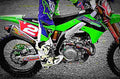 Kawasaki KX450 2019 3 motorbike A4 Photo Print