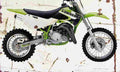Kawasaki KX65 2000 Aged Vintage A4 Photo Print