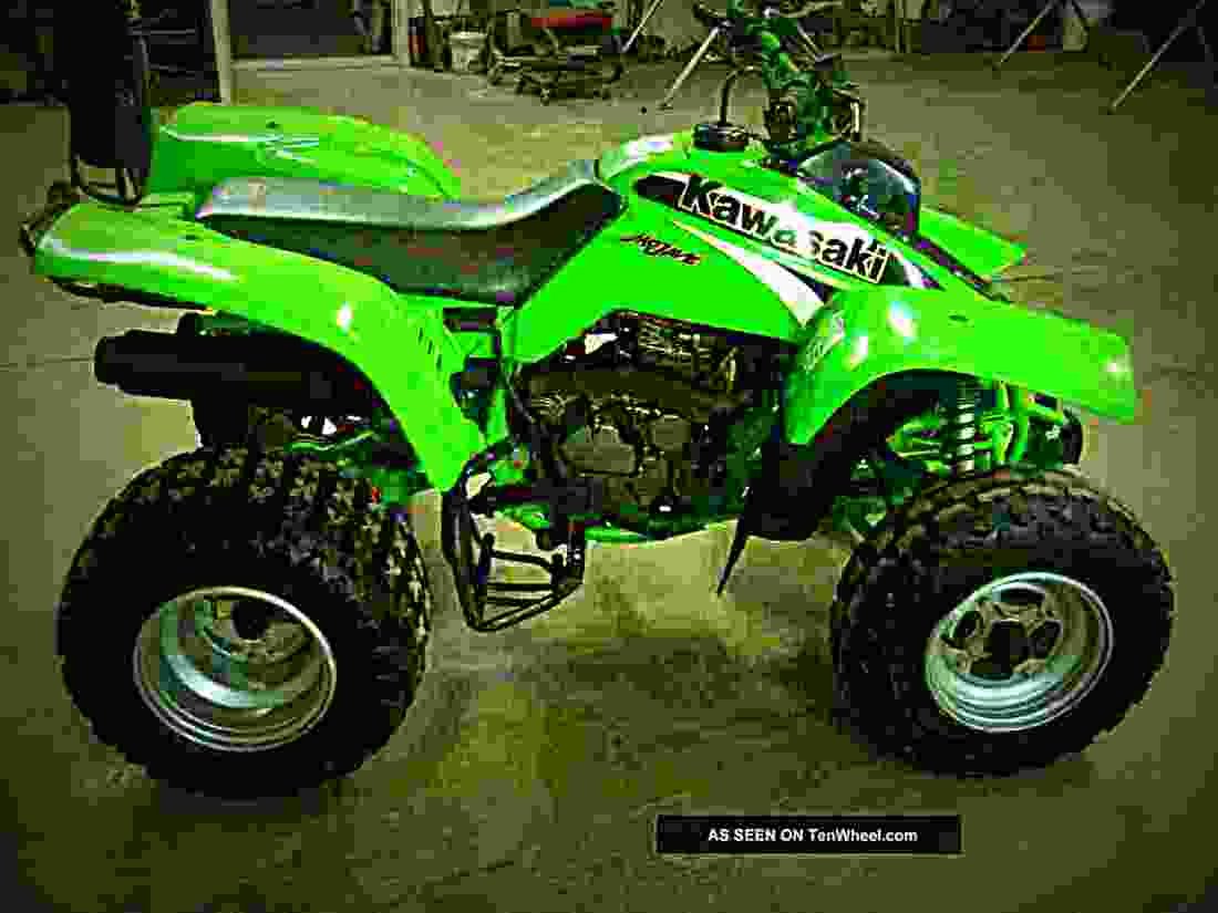 Kawasaki MOJAVE 250 2000 4 motorbike A4 Photo Print