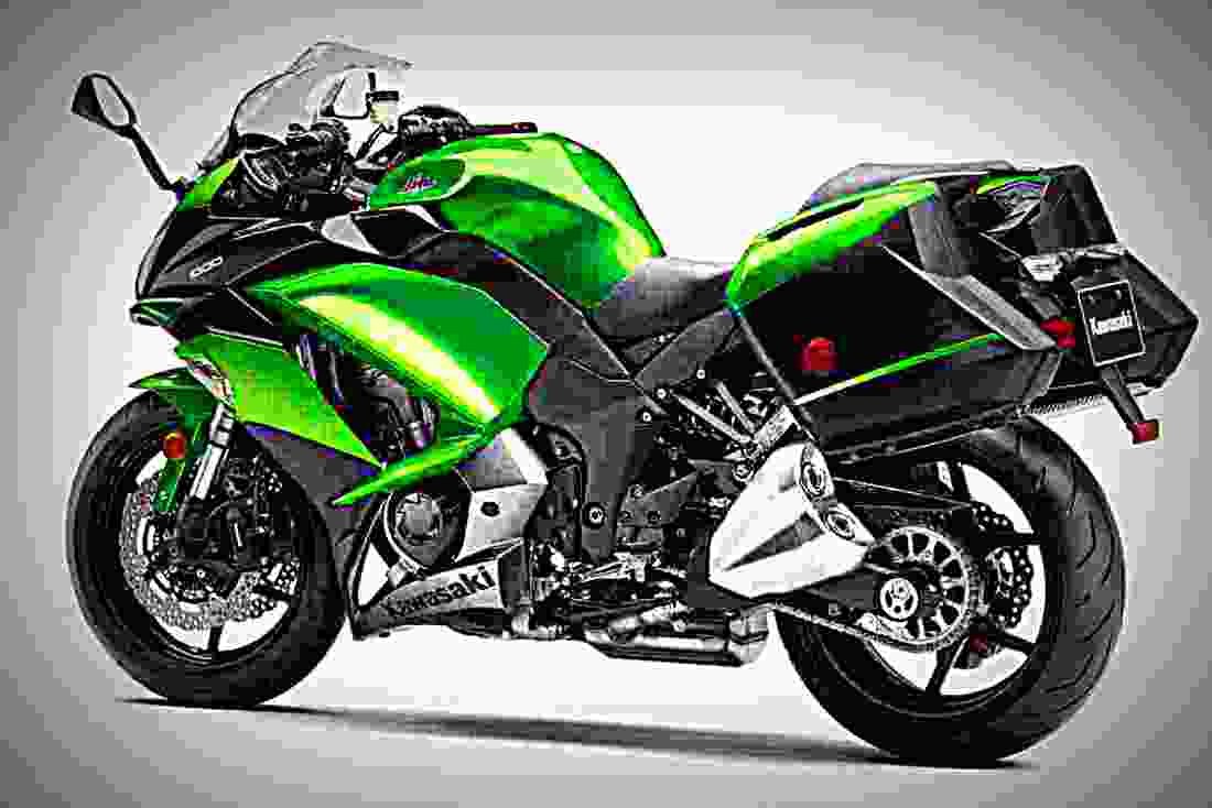 Kawasaki Ninja 1000 ABS 2017 4 motorbike A4 Photo Print