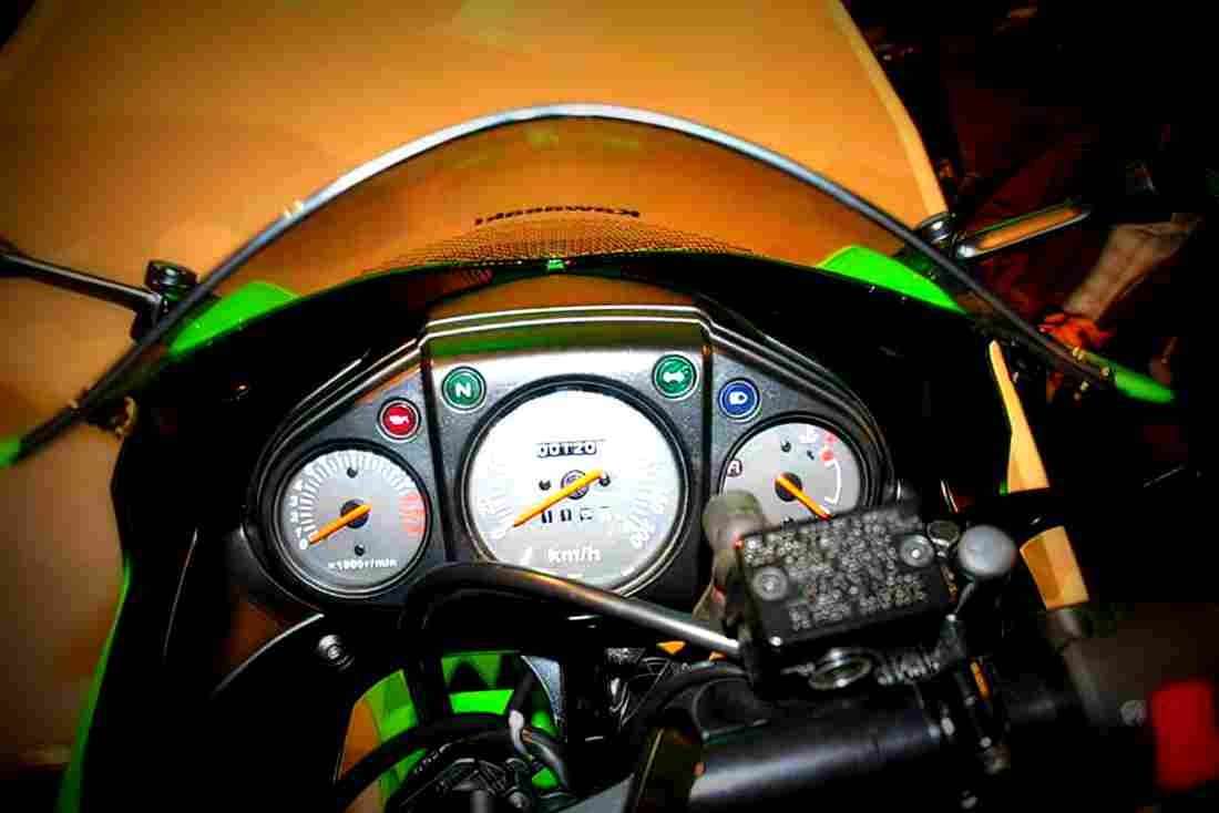 Kawasaki Ninja 250R Ninja 250R 5 motorbike A4 Photo Print