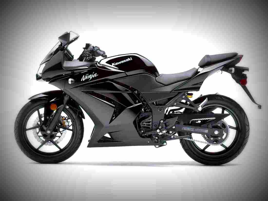 Kawasaki Ninja 250R Ninja 250R 6 motorbike A4 Photo Print