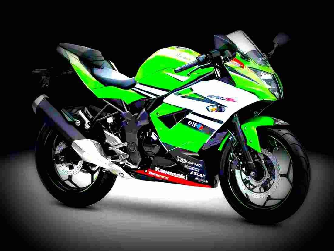 Kawasaki Ninja 250SL 2017 1 motorbike A4 Photo Print