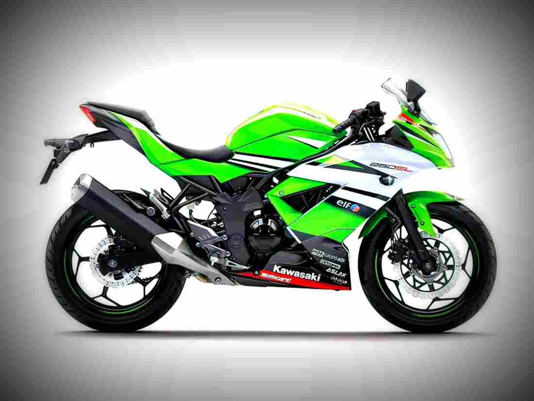 Kawasaki Ninja 250SL 2017 2 motorbike A4 Photo Print