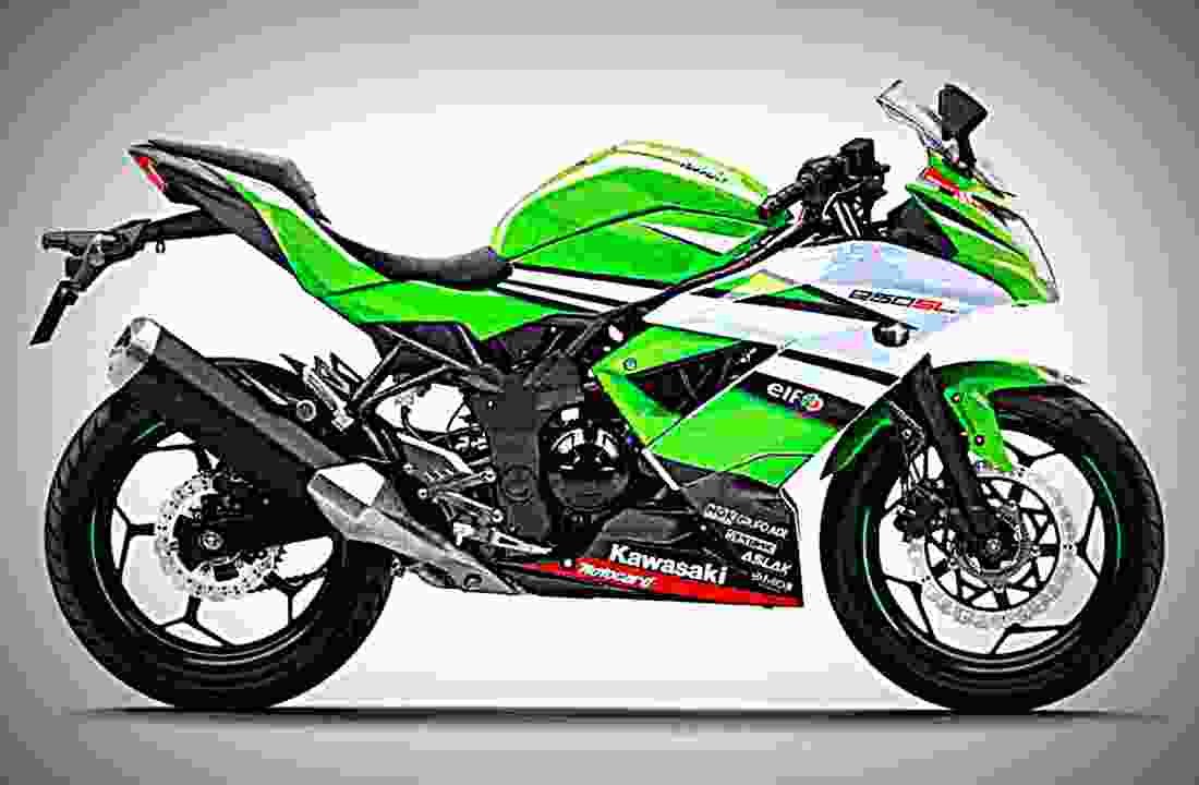 Kawasaki Ninja 250SL KRT Edition 2017 1 motorbike A4 Photo Print