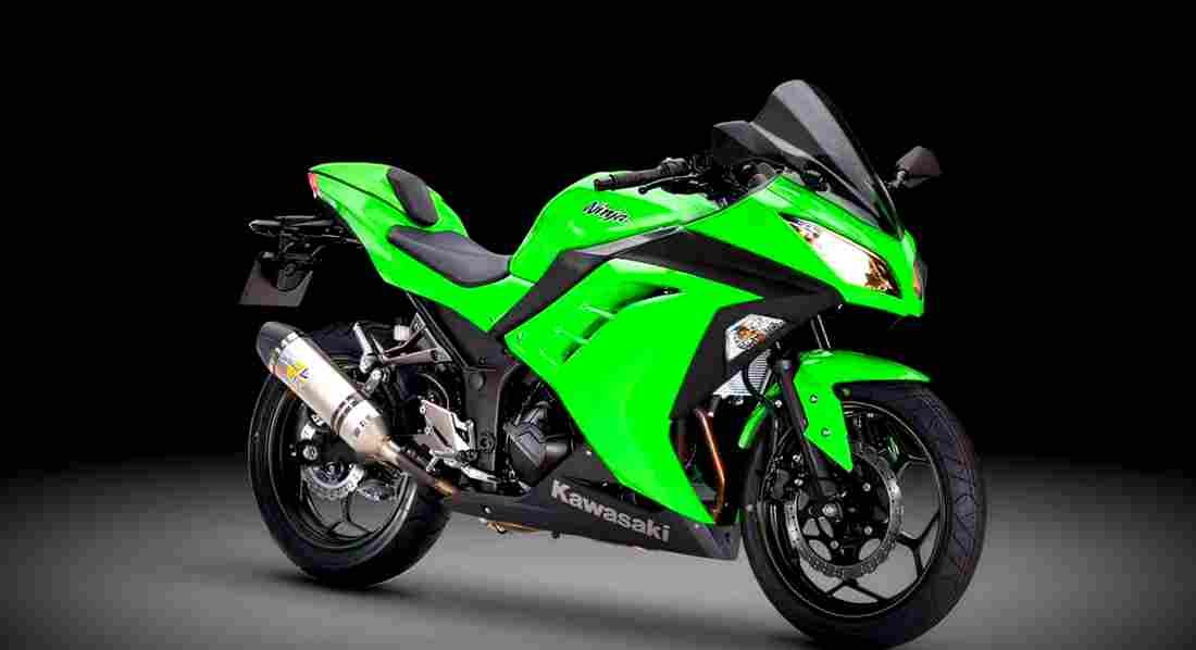 Kawasaki Ninja 300 Ninja 300 3 motorbike A4 Photo Print