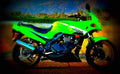 Kawasaki Ninja 500R Ninja 500R 1 motorbike A4 Photo Print