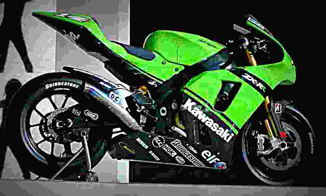 Kawasaki Ninja 500R Ninja 500R 4 motorbike A4 Photo Print