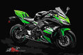 Kawasaki Ninja 650 2017 4 motorbike A4 Photo Print