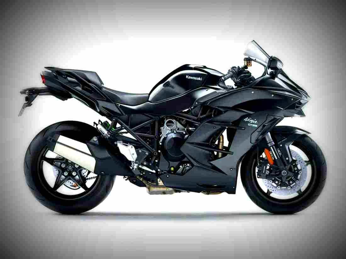 Kawasaki Ninja H2 R 2018 3 motorbike A4 Photo Print
