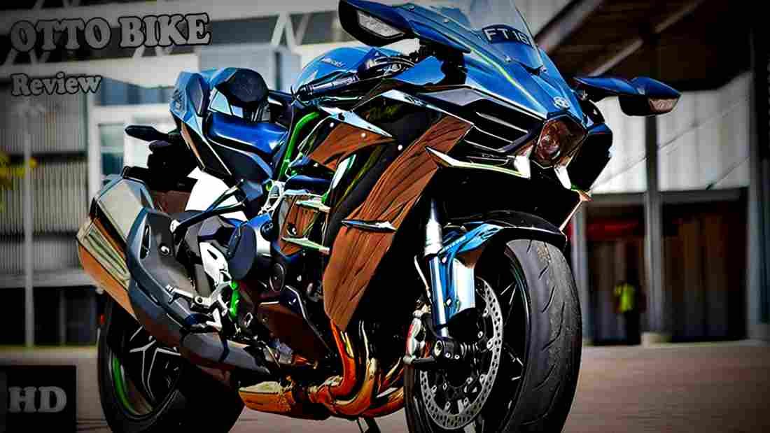 Kawasaki Ninja H2 R 2019 2 motorbike A4 Photo Print