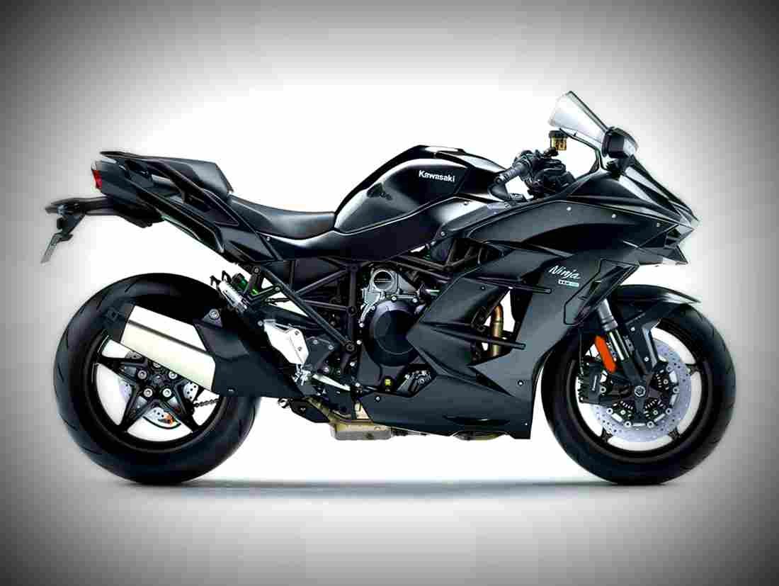 Kawasaki Ninja H2 R 2019 4 motorbike A4 Photo Print
