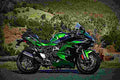 Kawasaki Ninja H2 SX SE 2018 3 motorbike A4 Photo Print
