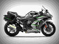 Kawasaki Ninja H2 SX SE Plus 2019 4 motorbike A4 Photo Print