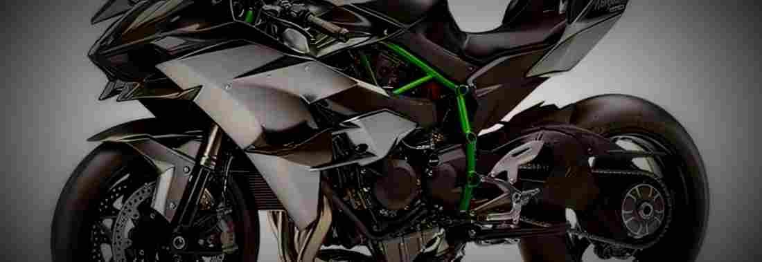 Kawasaki Ninja H2R 2017 1 825x284 motorbike A4 Photo Print