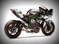 Kawasaki Ninja H2R 2017 4 motorbike A4 Photo Print